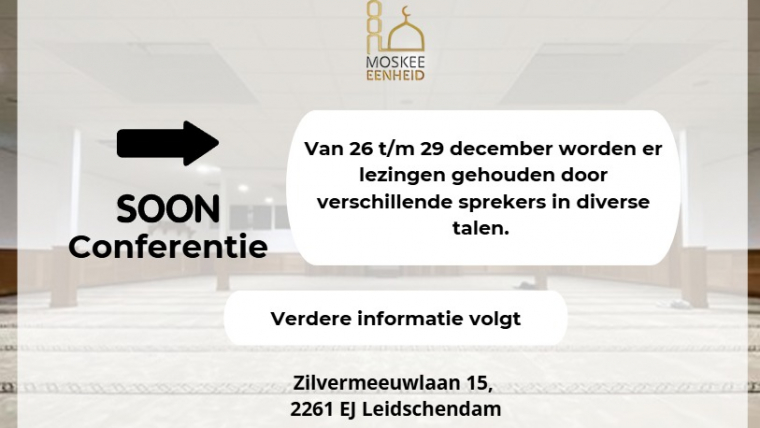 Conferentie van 26 t/m 29 december